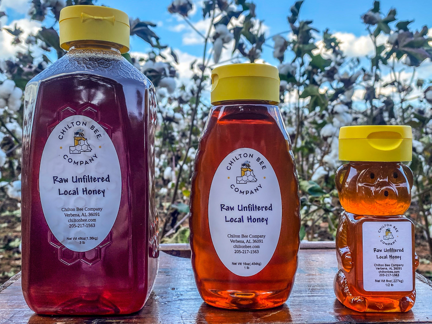 Pure Raw Wildflower Honey from Chilton Bee Company