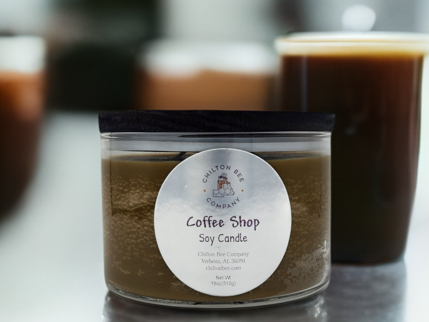 3 Wick Soy Candle Natural Soy Wax - Chilton bee company