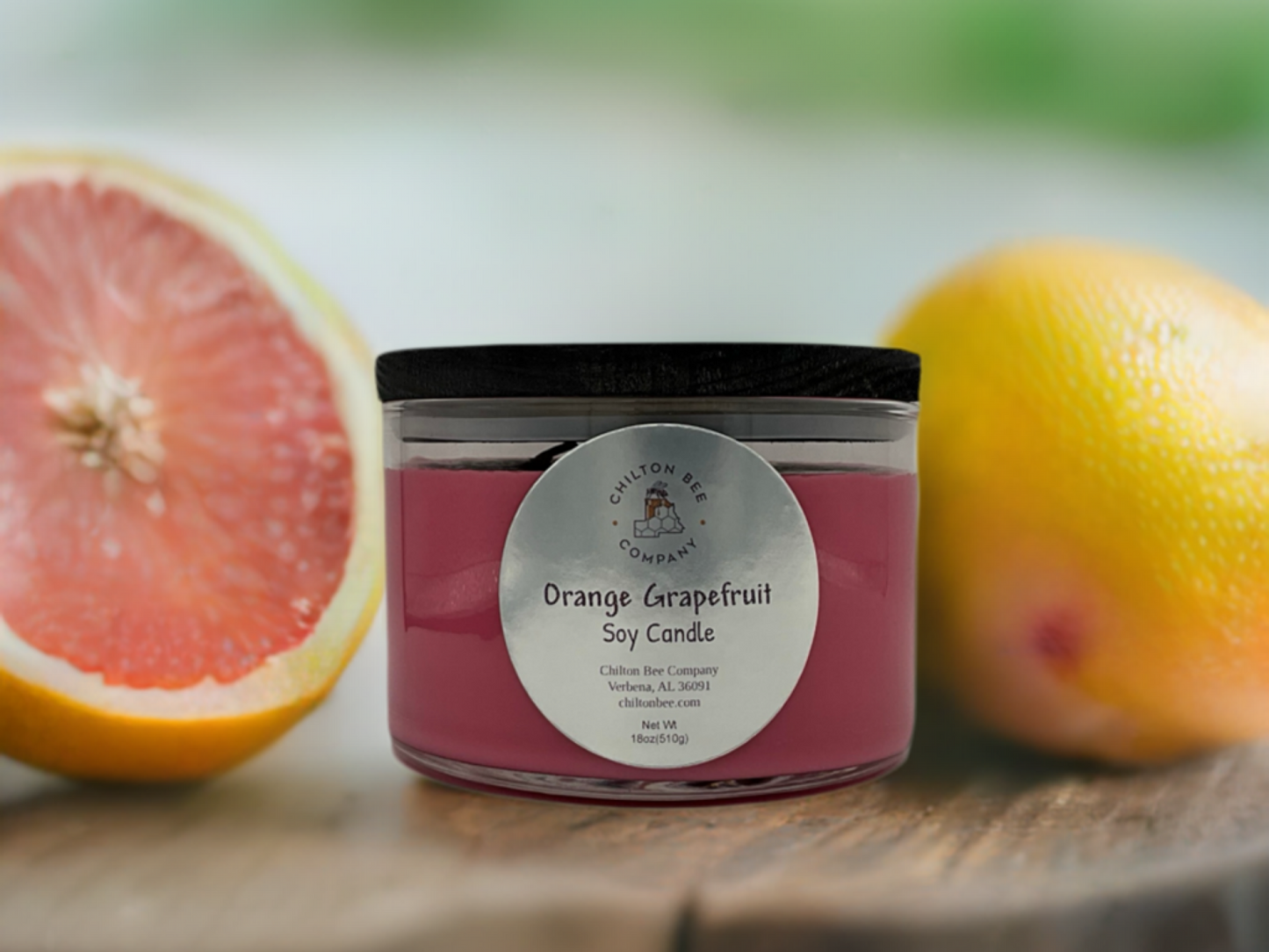 3 Wick Soy Candle Natural Soy Wax - Chilton bee company