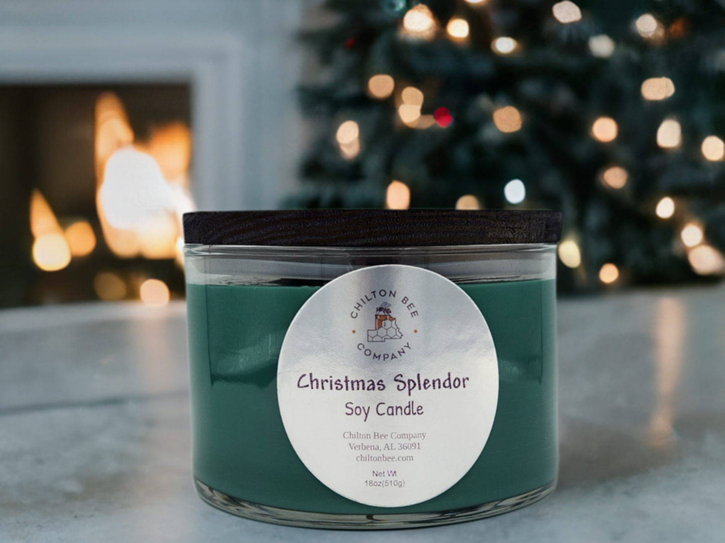 3 Wick Soy Candle Natural Soy Wax - Chilton bee company