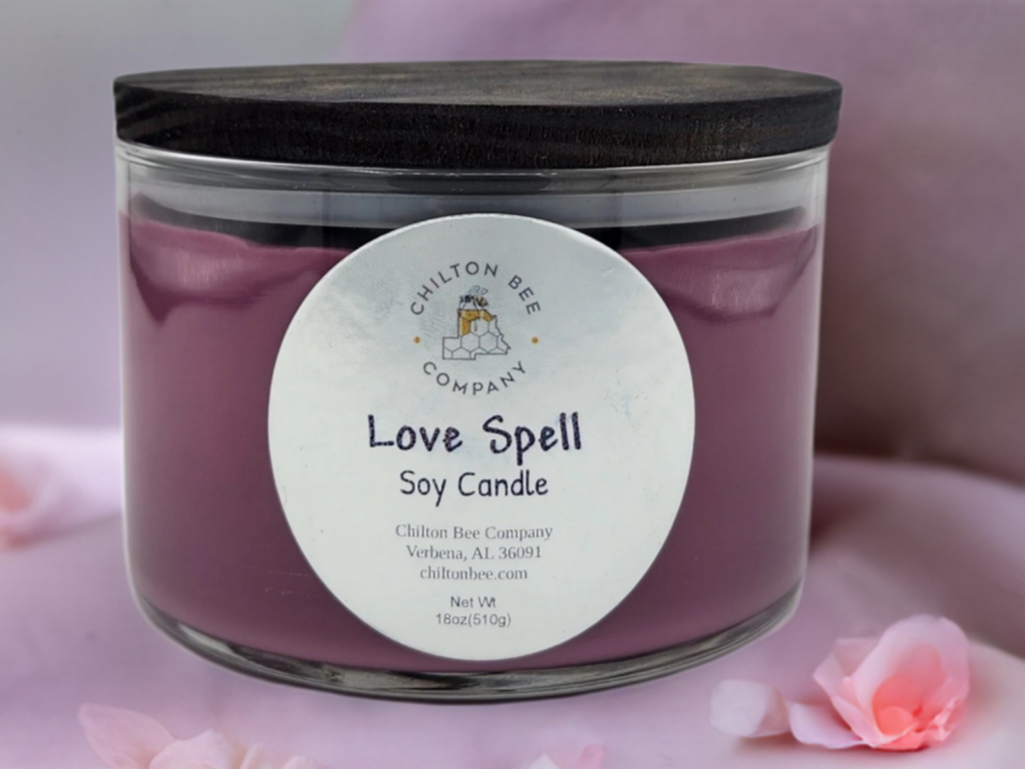 3 Wick Soy Candle Natural Soy Wax - Chilton bee company