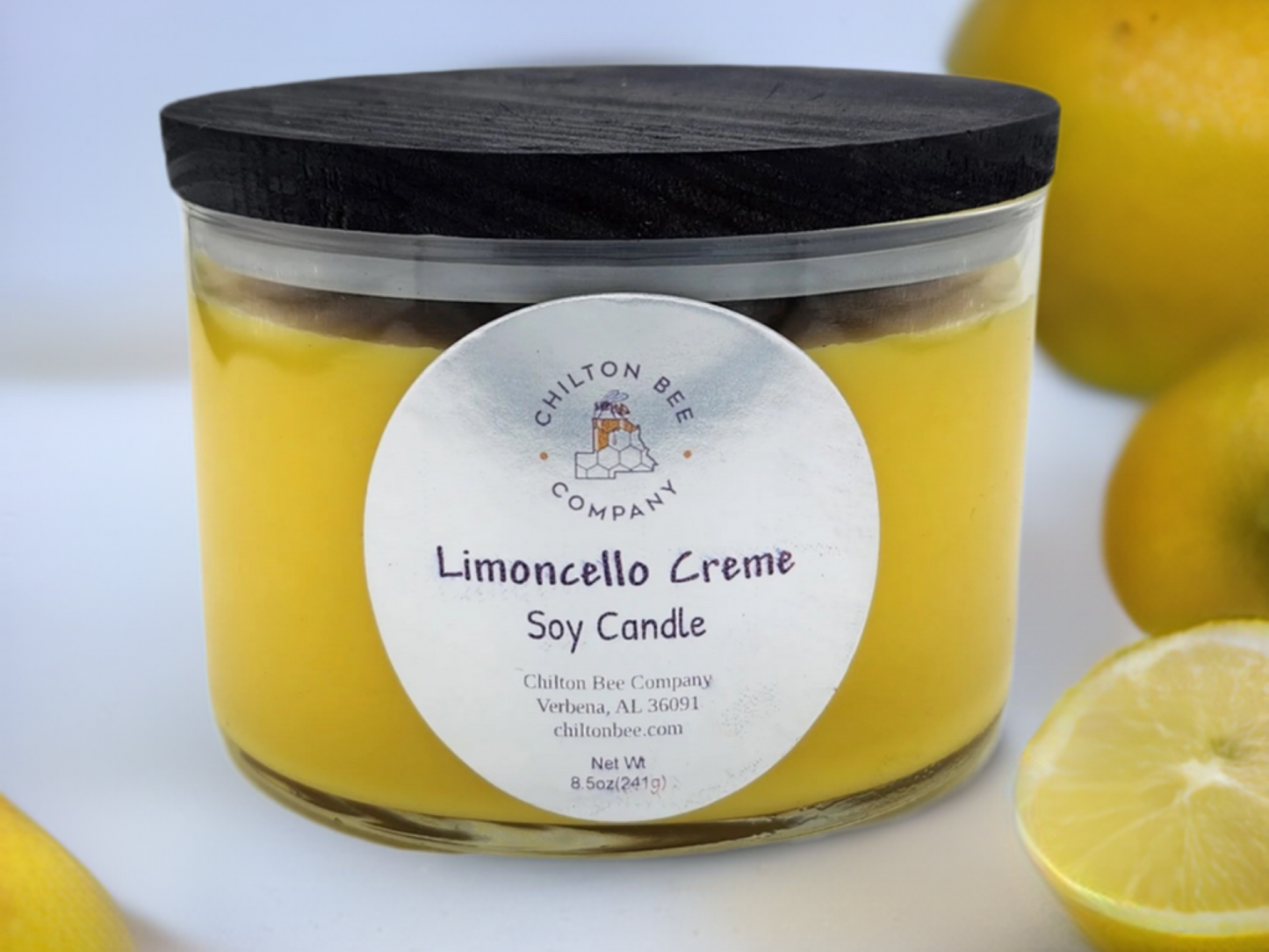 3 Wick Soy Candle Natural Soy Wax - Chilton bee company
