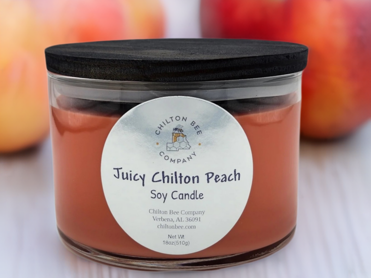 3 Wick Soy Candle Natural Soy Wax - Chilton bee company