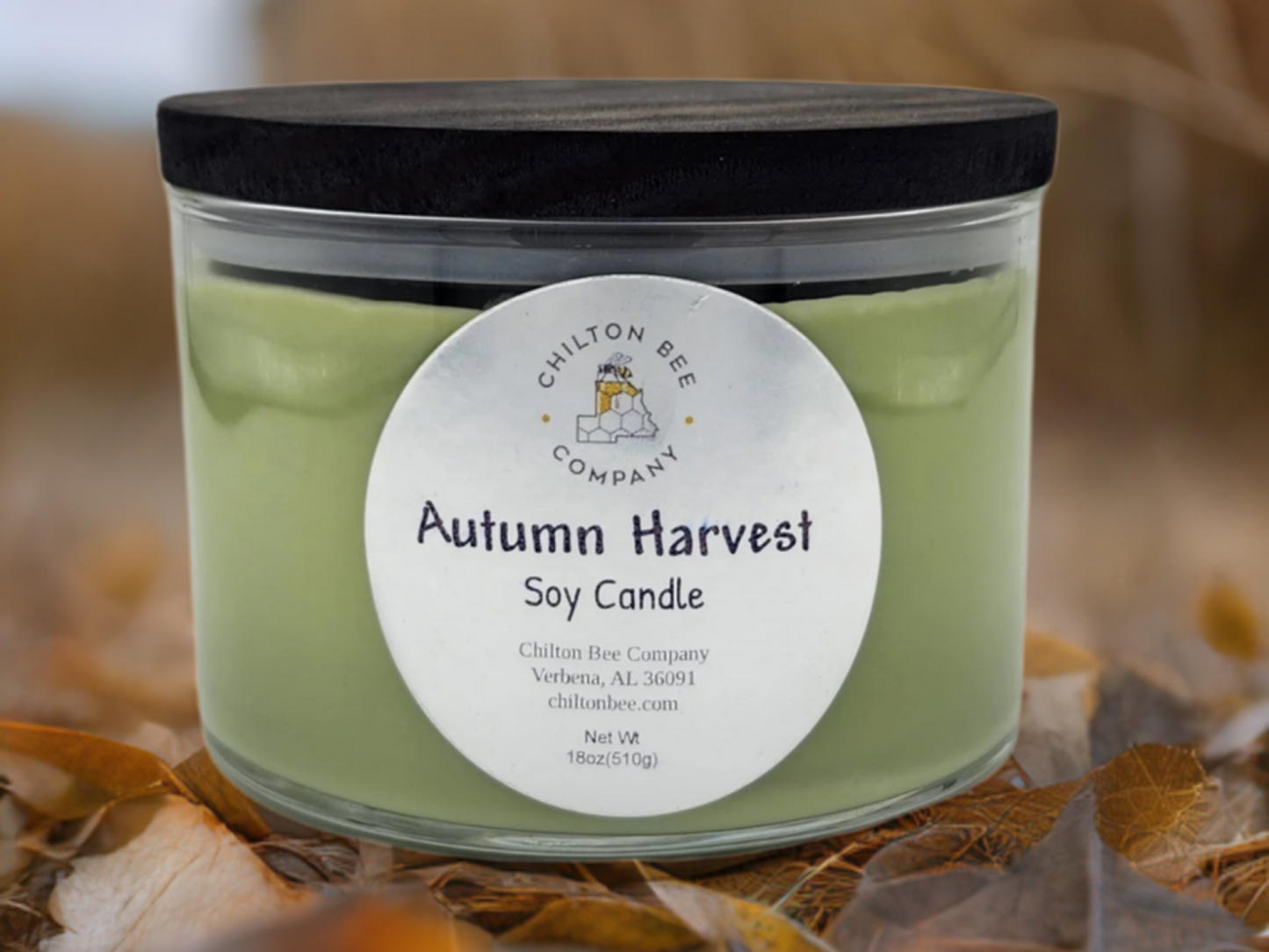 3 Wick Soy Candle Natural Soy Wax - Chilton bee company