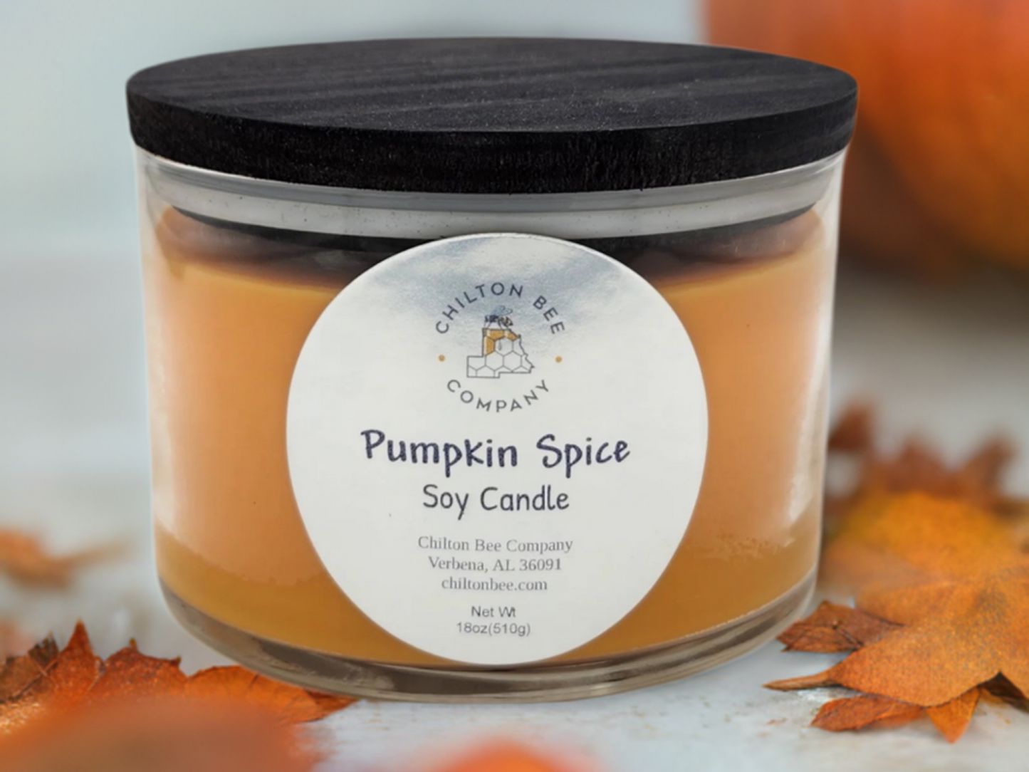 3 Wick Soy Candle Natural Soy Wax - Chilton bee company